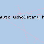 auto upholstery